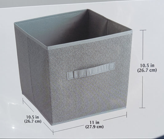 Essentials 💕 3 Collapsible Storage Containers -NEW, 11 X 10.5 X 10.5